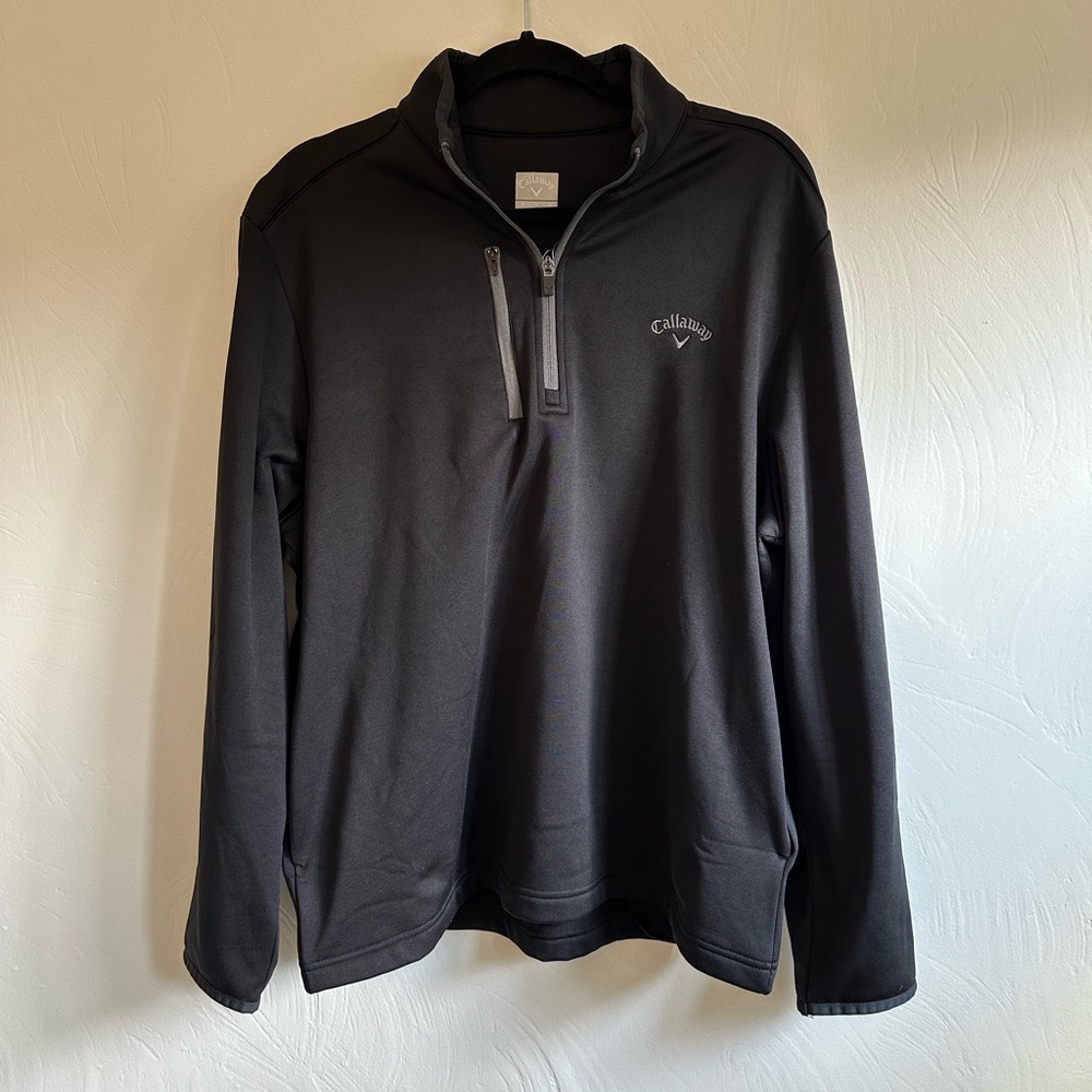 Callaway Golf Black Quarter Zip